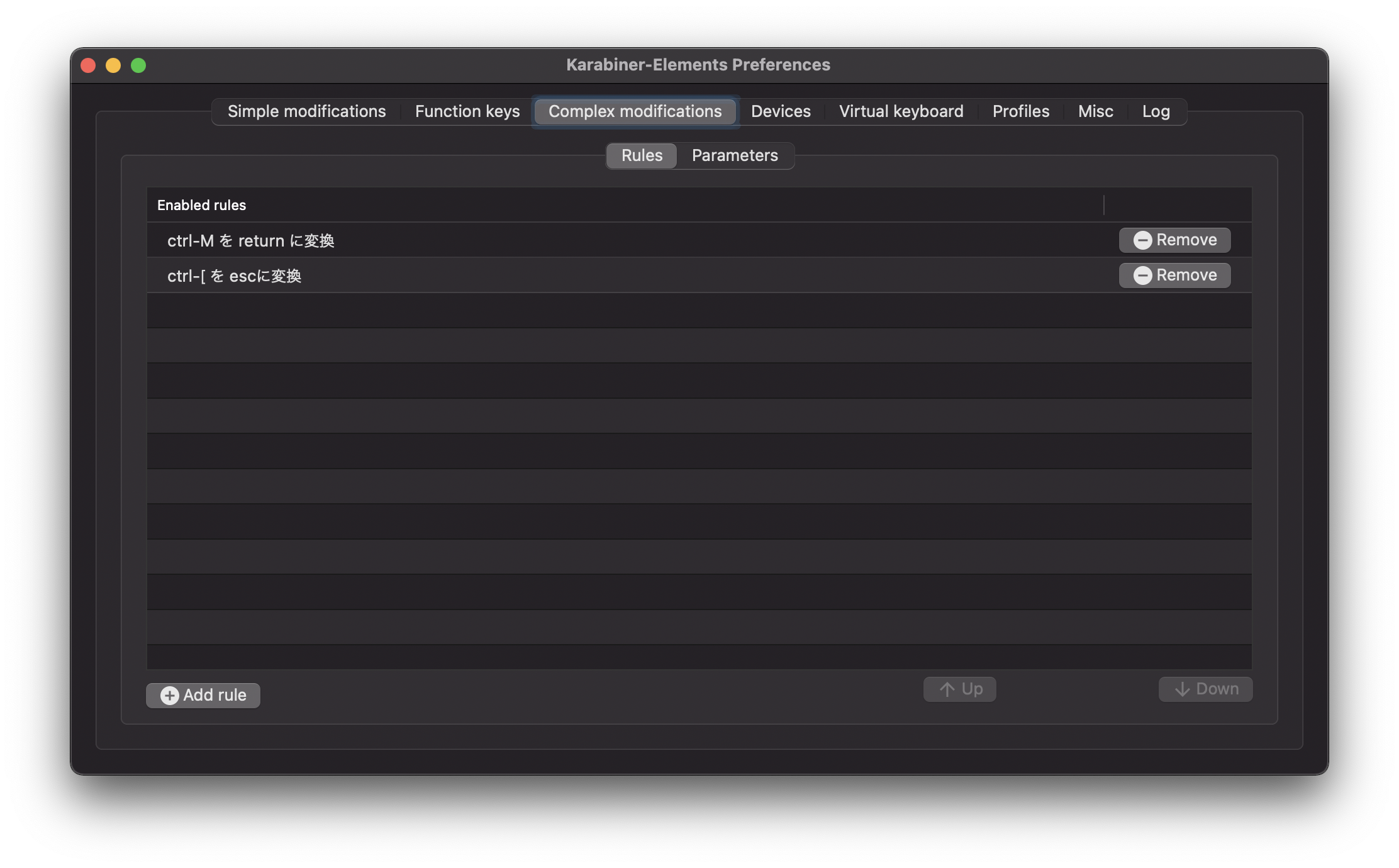 karabiner-complex-modifications